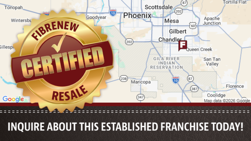 Two Established & Award-Recognized Territories for Sale – Fibrenew Mesa & East Valley